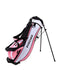 Precise Distinctive Girls Right Handed Pink Junior Golf for Age 9 to 12 (Height 4'4" to 5') Includes: Driver, Hybrid Wood, 2 Irons, Putter, Bonus Bag & 2 Headcovers,70000-PINK-9-12-RH