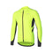 ARSUXEO Men's Full Zipper Long Sleeves Cycling Jersey Bicycle MTB Bike Shirt 6030 Green Size L