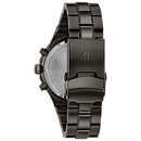 Bulova Classic Chronograph Men's Stainless Steel Diamond, Black, Chronograph