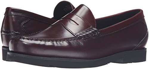 ROCKPORT Men's Modern Prep Penny Loafer, Burgundy, 9 US Wide