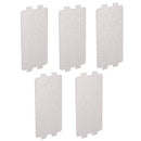 Microwave Oven Mica,5PCS Mica Waveguide Cover Microwave Oven Repairing Part Mica Plates Sheets for Electric Hair-Dryer Toaster Microwave Oven Warmer