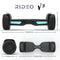 RIDEO 8.5 inch All Terrain Off Road Hoverboard Self Balance Scooter with Bluetooth Speaker LED Light