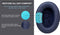 Accessory House Limited Edition Midnight Blue AHG Ear Cushions for Bose QuietComfort 35 II (QC35 II) Headphones (QC35 Dark Blue)