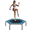 leikefitness Professional Gym Workout 50" Fitness Trampoline Cardio Trainer Exercise Rebounder (No Handle Bar, Blue)