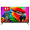 JVC 43 Inch Smart TV, 4K Ultra HD Android TV with Edgeless LED Display, Built-in Chromecast, Remote Control with Google Voice Assistant, Netflix, Disney Plus, Prime Video + 10000 Apps (AV-H437115A11)