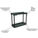 Stalwart 75-ST6010 Rolling Garden Fits 40 Tools Storage Rack Tower