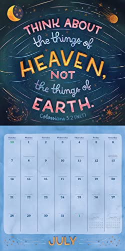 The Illustrated Bible Verses Wall Calendar 2024: Timeless Wise Words of the Bible