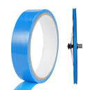 10 m Bicycle Tubeless Rim Tape, Blue Puncture Protection Tape for Bicycle Protection, Self-Adhesive Vacuum Tubeless Bicycle Tyre Tape for MTB Mountain Road Bike, 21 mm