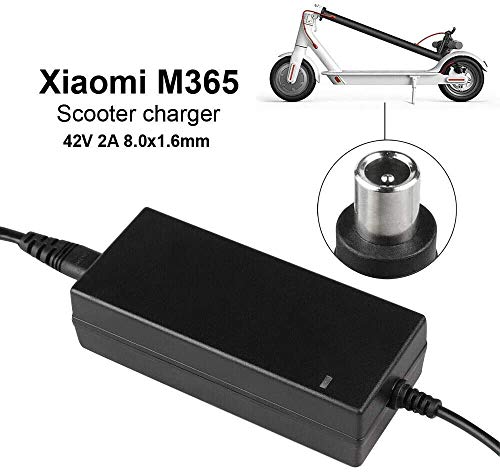 M365 Charger for Xiaomi Mijia Bird Lime Segway Ninebot ES1 ES2 ES Scooter, Lithium Battery Charger Output 42V 2A