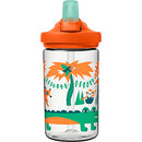 CamelBak Eddy+ 14 oz Kids Water Bottle with Tritan Renew – Straw Top, Leak-Proof When Closed, 14oz, Jungle Animals