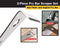 Titan 17005 2-Piece Stainless Steel Pry Bar Scraper Set, 7-1/4 x 9/16" and 9-1/4 x 9/16"