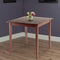 Winsome Wood Groveland Square Dining Table in Antique Walnut Finish