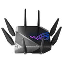 ASUS ROG Rapture GT-AXE11000 Tri-Band WiFi 6E Gaming Router, New 6GHz Band, WAN Aggregation, 2.5G Port, Lifetime Free Internet Security, Mesh WiFi Support, 4 LAN Ports, VPN, Advanced Cooling System