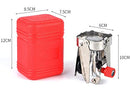 Outdoor Picnic Gas Burner Portable Camping Hiking Mini Stove Cooker Butane BBQ