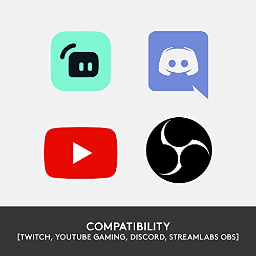 Logitech StreamCam, Live Streaming Webcam, Full 1080p HD 60fps Vertical Video, Smart auto Focus and Exposure, Dual Camera-Mount Versatility, with USB-C, for YouTube, Gaming Twitch, PC/Mac - Black