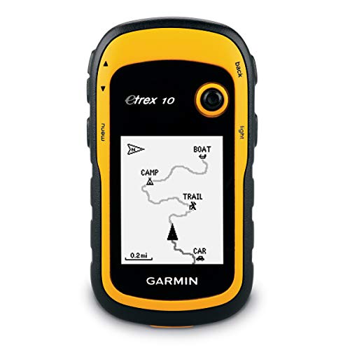 Garmin eTrex 10, Rugged Handheld GPS with Enhanced Capabilities