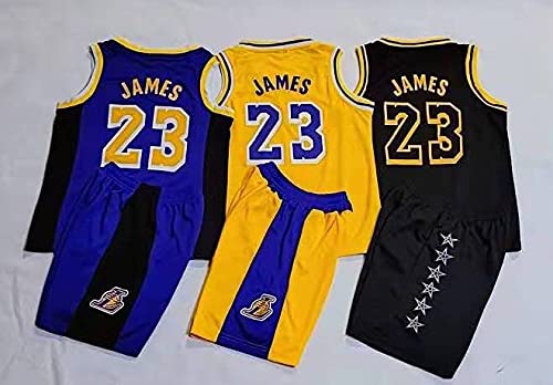 Kids Unisex 3 Colours Clothing Vest Los Angeles Lakers James