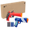 Nerf Fortnite Dual Pack Includes 2 Fortnite Blasters, Flint-Knock Dart Blaster, LP Dart Blaster, and 6 Nerf Elite Foam Darts