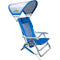 GCI Outdoor Waterside Sunshade Backpack Beach Chair with Canopy Shade