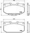 Brembo P56025 Front Disc Brake Pad - Set of 4