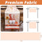 Fall Decoration Linen Table Runner, Fall Harvest Vintage Kitchen Dining Table Decoration for Indoor Outdoor Home Party (Fall 72x13 ZR)