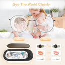 Ultrasonic Jewelry Cleaner, 50W Ultrasonic Cleaner Machine, Ultrasonic Glasses Cleaner with Digital Timer,Holder,47kHz Professional Sonic Jewelry Cleaner for Eye Glasses,Ring,Earring, Necklaces