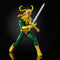 Marvel Legends Series Loki 6" Collectible Marvel Comics Action Figure Toy for Ages 6 & Up with Accessory & Build-A-Figurepiece