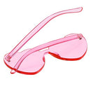 Maxdot Heart Shape Sunglasses Party Sunglasses Transparent Pink