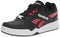 Reebok Men's BB4500 Low 2 Basketball Shoe, Black/Flash Red/White, 13