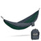 ENO DoubleNest Camping Hammock, Forest/Charcoal