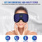 MUSICOZY Sleep Headphones Bluetooth 5.0 Headband Breathable 3D Sleeping Headphones, Wireless Music Eye Mask Sleep Eadbuds for Side Sleepers Women Office Air Travel Cool Tech Gadgets Unique Gifts