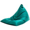 Nobildonna Bean Bag Chair Cover (No Filler) for Adults and Teens, Beanbag Lounger Sofa Thick Velvet Cover Beans Stuffed Storage 400L (Dark Green, Large)