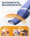 oneisall Paw trimmer for dogs, quiet dog clipper, paw shaver, dog for paws, eyes, ears, face, body (blue)