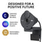 Logitech Brio 300 Full HD Webcam with Privacy Shutter, Noise Reduction Microphone, USB-C, Ceritified for Zoom, Microsoft Teams, Google Meet, Auto Light Correction - Graphite