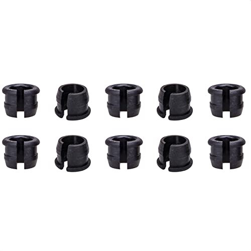 KIEVODE 10 PCS Schrader to Presta Rim Adapters - Bike Valve Stem Grommets for Bicycle Wheel Rim Conversion - Inner Tube Rubber Plug Adapter