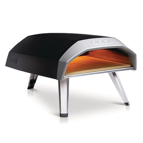 Ooni Koda 12 Gas Pizza Oven – 28mbar Outdoor Propane Pizza Oven - Portable Pizza Oven For Fire and Stone Baked 12 Inch Pizzas – Ideal for Any Outdoor Cooking Enthusiast - Countertop Pizza Oven
