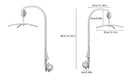 AFUNTA Baby Crib Mobile Music Box Holder Arm Bracket Nut Screw Box Mobile