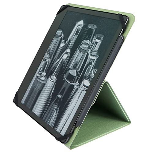 ZhaoCo Universal Case for Kindle Scribe ( The first Kindle for reading and writing) 10.2-inch / 10.3-inch Kobo Elipsa eReader 2021, Premium PU Leather Folio Cover with Pen Holder - Teal