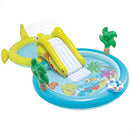 Intex – Water Games Centre with Slide – Two Swimming Pools (180 and 132 litres) (57164)