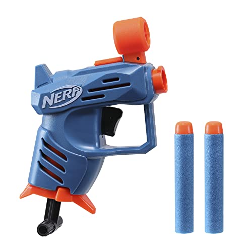 Nerf Elite 2.0 Ace SD-1 Blaster, 2 Official Nerf Elite Darts, Onboard 1-Dart Storage, Stealth-Sized, Pull-Down Priming Handle, Easy to Use