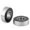 10 Pcs Durable Multi-Use Rubber Sealed Deep Groove 6001-2RS Mini Ball Bearings(12x28x8mm)