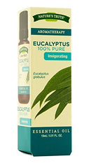 Nature's Truth Aromatherapy 100% Pure Essential Oil, Eucalyptus, 0.51 Fluid Ounce