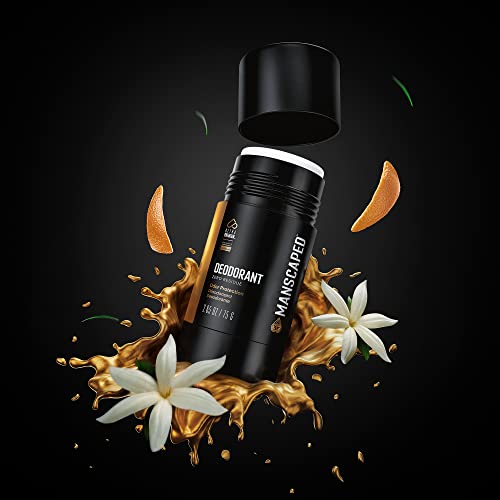 MANSCAPED™ UltraPremium Deodorant, Aluminum-Free Clear Formula, Soft and Comfortable with Cologne-Quality Fragrance for Under Arm Odor Protection, 2.5 oz Stick (1 Pack)