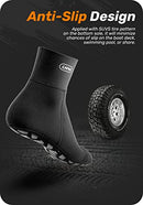 CAPAS 2mm Neoprene Waterproof Socks, Water Shoes Beach Volleyball Sand Proof Socks, Wetsuit Snorkel Socks Keep Warm for Men Women
