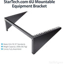 StarTech.com 6U 19" Steel Vertical Rack and Wall Mountable Server Rack, Black (RK619WALLV)