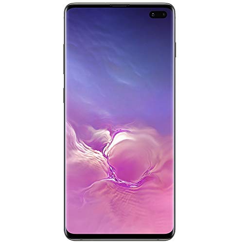 Samsung Galaxy S10+ Plus (128GB, 8GB) 6.4" AMOLED, Snapdragon 855, IP68 Water Resistant, Global 4G LTE (GSM + CDMA) T-Mobile Unlocked (AT&T, Verizon, Sprint, Metro) G975U (Prism Black)