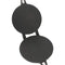 ZEENEEK Waffle Cone Maker, Waffle Irons Mold Nonstick Coating Surface Baking Pan, Double Sided Pancake Maker Multifunctional Crisp Omelet Pan Ice Cream Maker Machine Egg Roll Mold - 6.7 Inches