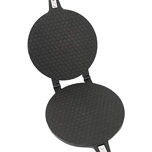 ZEENEEK Waffle Cone Maker, Waffle Irons Mold Nonstick Coating Surface Baking Pan, Double Sided Pancake Maker Multifunctional Crisp Omelet Pan Ice Cream Maker Machine Egg Roll Mold - 6.7 Inches