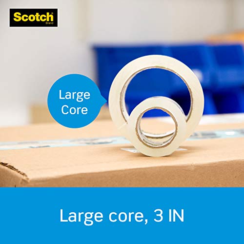 Scotch Heavy Duty Shipping Packaging Tape, 1.88 x 65.6 Yards, Clear (3850-60)