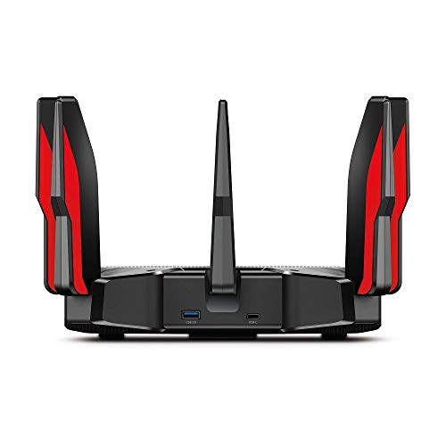 TP-LINK Archer AX11000 WIFI 6 Gigabit Tri-Band Wireless Gaming Router 8 Gigabit LAN Ports, Ideal for Gaming Xbox/PS5/Steam & 4K/8K Streaming (Archer AX11000) | AU Version |